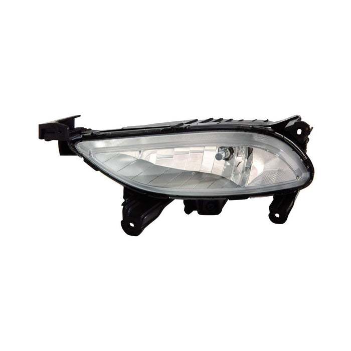 2011-2013 Hyundai Sonata 2.0T/2.0T Limited/GL/GLS/Limited/SE Driver Side Fog Light Assembly Type 1 - HY2592134-Partify-Painted-Replacement-Body-Parts