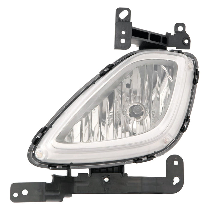 2011-2013 Hyundai Elantra Driver Side Fog Light Assembly Sedan - HY2592138-Partify-Painted-Replacement-Body-Parts