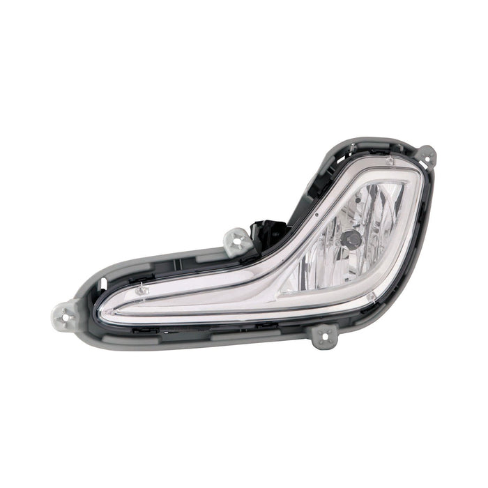 2012-2017 Hyundai Accent Driver Side Fog Light Assembly Hatchback - HY2592139-Partify-Painted-Replacement-Body-Parts