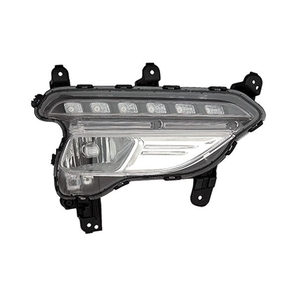 2017-2018 Hyundai Santa Fe Sport Driver Side Fog Light Assembly W/Around View Monitor - HY2592164-Partify-Painted-Replacement-Body-Parts