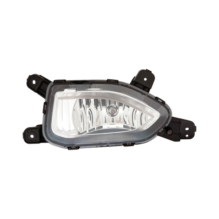 2018-2021 Hyundai Kona Driver Side Fog Light Assembly - HY2592169-Partify-Painted-Replacement-Body-Parts