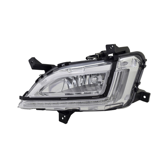 2019-2021 Hyundai Tucson Driver Side Fog Light Assembly - HY2592170-Partify-Painted-Replacement-Body-Parts