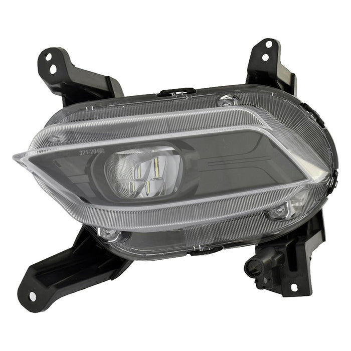 2019-2020 Hyundai Santa Fe Driver Side Fog Light Assembly Led - HY2592172-Partify-Painted-Replacement-Body-Parts