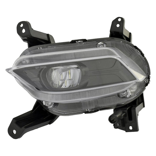 2019-2020 Hyundai Santa Fe Driver Side Fog Light Assembly Led - HY2592172-Partify-Painted-Replacement-Body-Parts