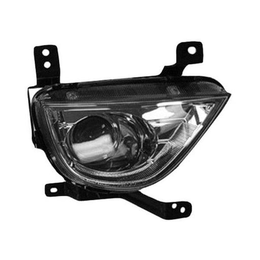 2007-2012 Hyundai Veracruz Passenger Side Fog Light Assembly - HY2593129-Partify-Painted-Replacement-Body-Parts