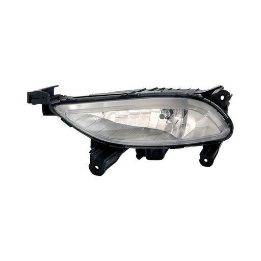 2011-2013 Hyundai Sonata 2.0T/2.0T Limited/GL/GLS/Limited/SE Passenger Side Fog Light Assembly Type 1 - HY2593134-Partify-Painted-Replacement-Body-Parts