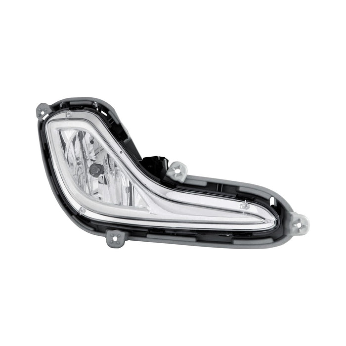 2012-2017 Hyundai Accent Passenger Side Fog Light Assembly Hatchback - HY2593139-Partify-Painted-Replacement-Body-Parts