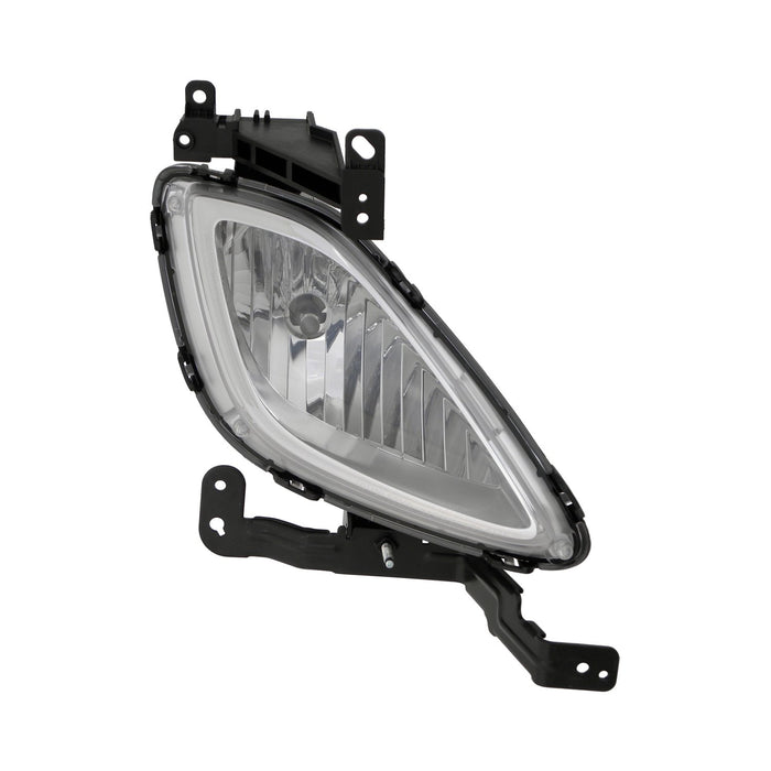 2011-2013 Hyundai Elantra Passenger Side Fog Light Assembly Korea Built Sedan - HY2593140-Partify-Painted-Replacement-Body-Parts