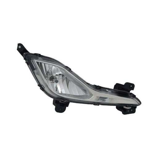 2013-2017 Hyundai Elantra GT Passenger Side Fog Light Assembly - HY2593142-Partify-Painted-Replacement-Body-Parts