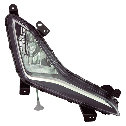2014-2016 Hyundai Elantra Passenger Side Fog Light Assembly Usa/Korea Built - HY2593146-Partify-Painted-Replacement-Body-Parts