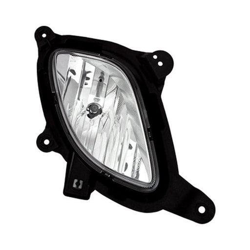 2010-2012 Hyundai Genesis Coupe Passenger Side Fog Light Assembly - HY2593147-Partify-Painted-Replacement-Body-Parts