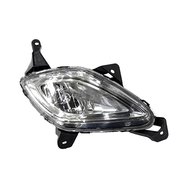 2011-2014 Hyundai Genesis Passenger Side Fog Light Assembly Sedan - HY2593149-Partify-Painted-Replacement-Body-Parts