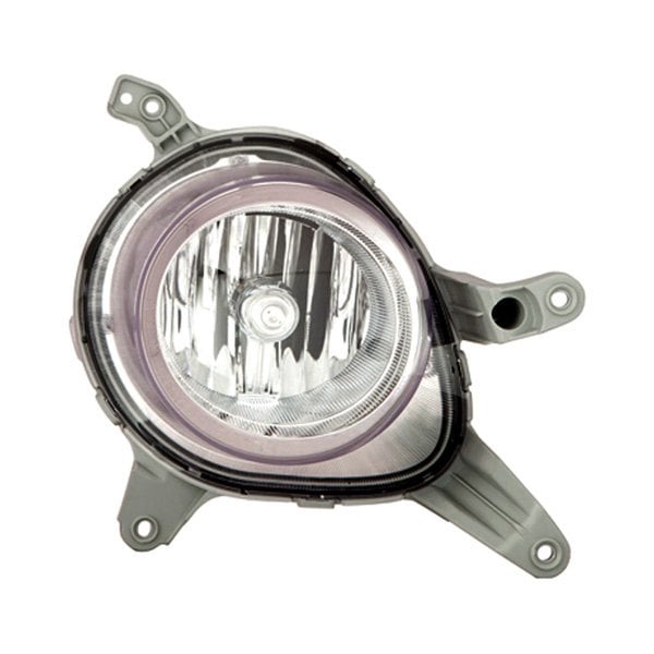 2013-2014 Hyundai Veloster Passenger Side Fog Light Assembly To 11-22-13 Turbocharged - HY2593153-Partify-Painted-Replacement-Body-Parts
