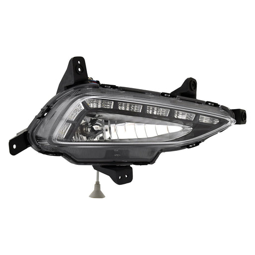 2016-2018 Hyundai Tucson Passenger Side Fog Light Assembly - HY2593168-Partify-Painted-Replacement-Body-Parts
