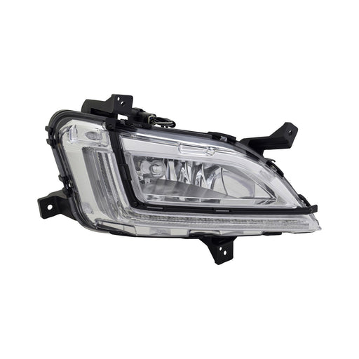 2019-2021 Hyundai Tucson Passenger Side Fog Light Assembly - HY2593170-Partify-Painted-Replacement-Body-Parts