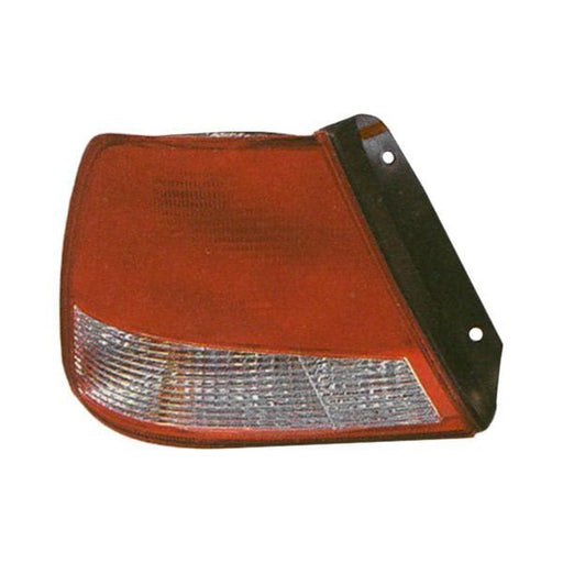 2000-2002 Hyundai Accent Driver Side Tail Light Assembly 2 Door Hatchback - HY2800117-Partify-Painted-Replacement-Body-Parts