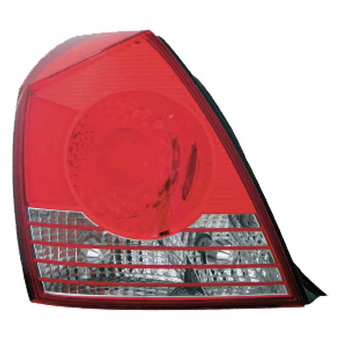 2004-2006 Hyundai Elantra Driver Side Tail Light Assembly 4 Door Sedan - HY2800130-Partify-Painted-Replacement-Body-Parts