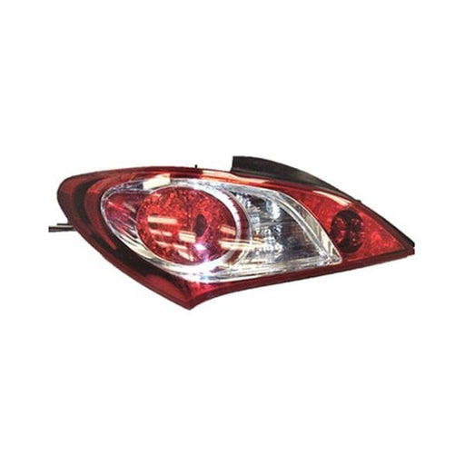 2010-2012 Hyundai Genesis Coupe Driver Side Tail Light Assembly - HY2800145-Partify-Painted-Replacement-Body-Parts