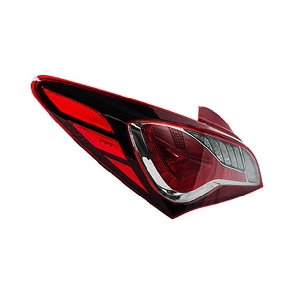 2013-2016 Hyundai Genesis Coupe Driver Side Tail Light Assembly - HY2800149-Partify-Painted-Replacement-Body-Parts