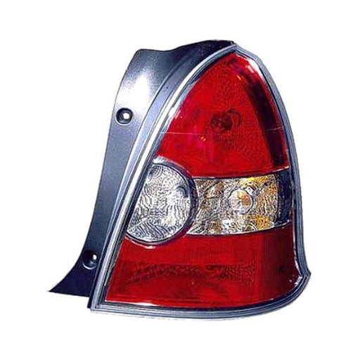 2008-2011 Hyundai Accent Passenger Side Tail Light Assembly Hatchback - HY2801142-Partify-Painted-Replacement-Body-Parts