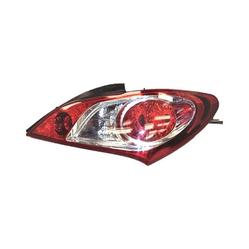 2010-2012 Hyundai Genesis Coupe Passenger Side Tail Light Assembly - HY2801145-Partify-Painted-Replacement-Body-Parts