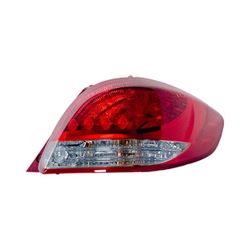 2012-2017 Hyundai Veloster Passenger Side Tail Light Assembly Led - HY2801147-Partify-Painted-Replacement-Body-Parts