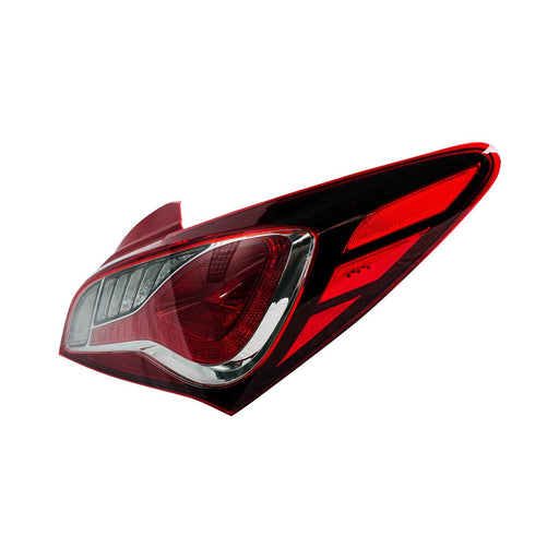 2013-2016 Hyundai Genesis Coupe Passenger Side Tail Light Assembly - HY2801149-Partify-Painted-Replacement-Body-Parts