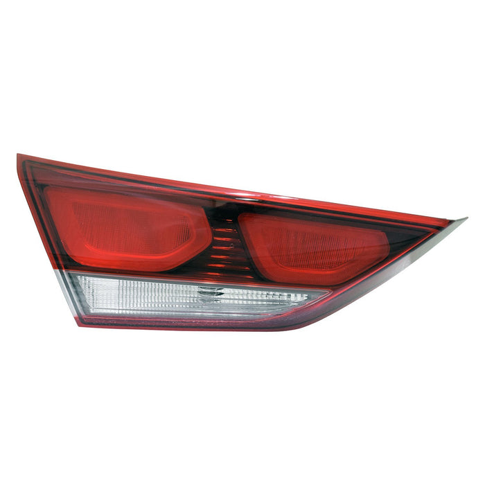 2017-2018 Hyundai Elantra Driver Side Tail Light Assembly Bulb Type Korea Built Inner - HY2802139-Partify-Painted-Replacement-Body-Parts