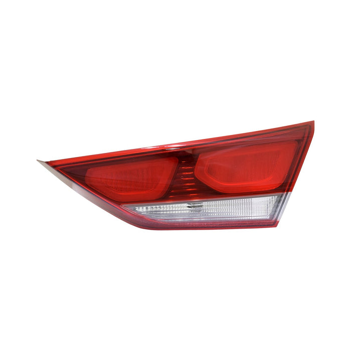 2017-2018 Hyundai Elantra Passenger Side Tail Light Assembly Bulb Type Korea Built Inner - HY2803139-Partify-Painted-Replacement-Body-Parts