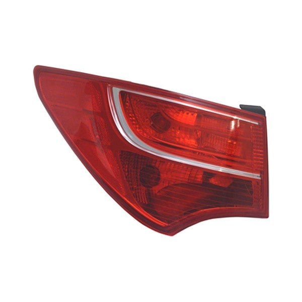 2013-2016 Hyundai Santa Fe Sport Driver Side Tail Light Assembly Halogen Outer - HY2804123-Partify-Painted-Replacement-Body-Parts