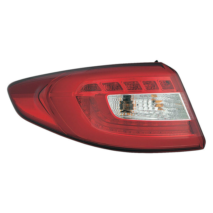 2016-2017 Hyundai Sonata Limited/Sport Driver Side Tail Light Assembly Led Type Outer 2L L4 - HY2804128-Partify-Painted-Replacement-Body-Parts