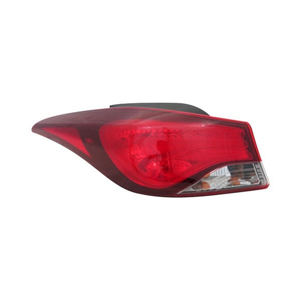 2014-2016 Hyundai Elantra Driver Side Tail Light Assembly Bulb Type Usa Built Outer - HY2804131-Partify-Painted-Replacement-Body-Parts