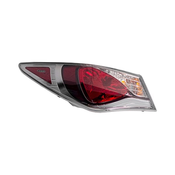 2011-2015 Hyundai Sonata Hybrid/Hybrid Limited/Hybrid Premium Driver Side Tail Light Assembly Outer - HY2804135-Partify-Painted-Replacement-Body-Parts