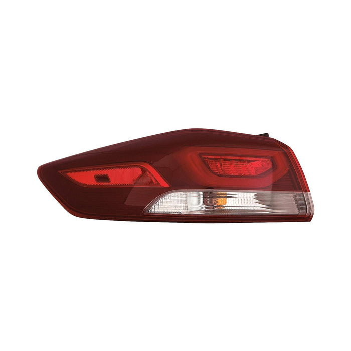 2017-2018 Hyundai Elantra Driver Side Tail Light Assembly Led Type Outer 2L L4 - HY2804141-Partify-Painted-Replacement-Body-Parts
