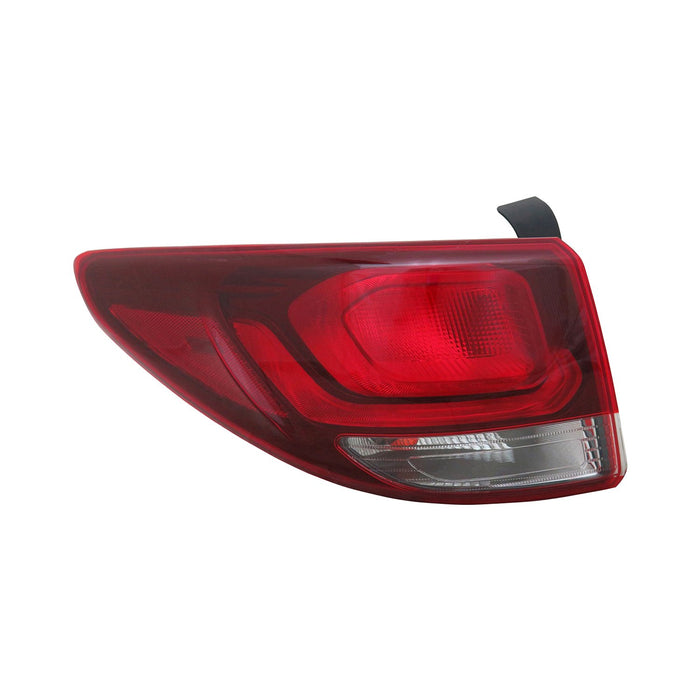 2017-2019 Hyundai Santa Fe/Fe XL Driver Side Tail Light Assembly Standard Clear Lens Outer - HY2804144-Partify-Painted-Replacement-Body-Parts