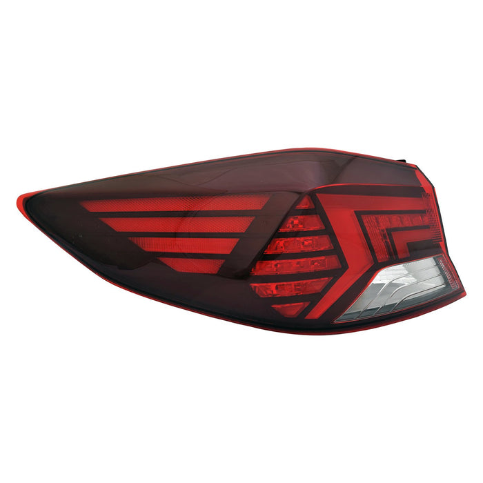 2019-2020 Hyundai Elantra Driver Side Tail Light Assembly Led Outer - HY2804165-Partify-Painted-Replacement-Body-Parts