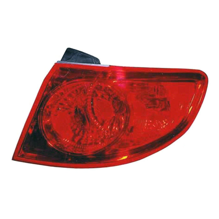 2007-2009 Hyundai Santa Fe Passenger Side Tail Light Assembly On Body Outer - HY2805110-Partify-Painted-Replacement-Body-Parts