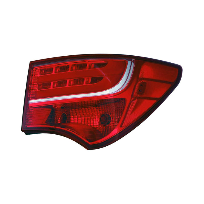2013-2016 Hyundai Santa Fe Sport Passenger Side Tail Light Assembly Led Outer - HY2805124-Partify-Painted-Replacement-Body-Parts
