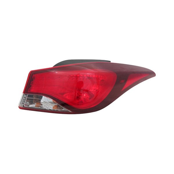 2014-2016 Hyundai Elantra Passenger Side Tail Light Assembly Bulb Type Usa Built Outer - HY2805131-Partify-Painted-Replacement-Body-Parts