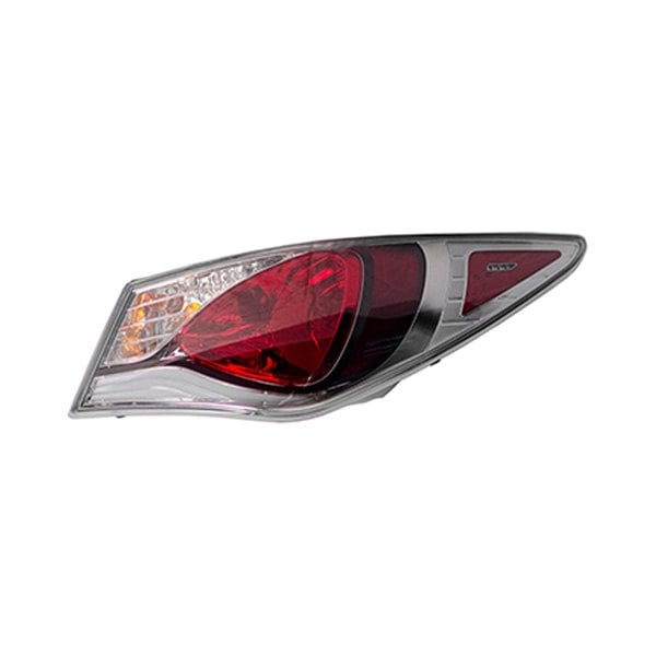 2011-2015 Hyundai Sonata Hybrid/Hybrid Limited/Hybrid Premium Passenger Side Tail Light Assembly Outer - HY2805135-Partify-Painted-Replacement-Body-Parts