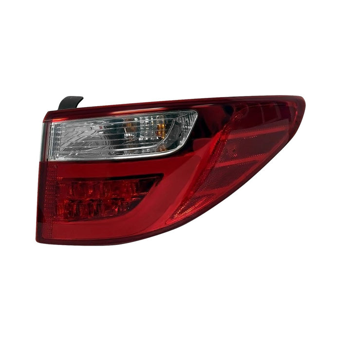 2013-2016 Hyundai Santa Fe Passenger Side Tail Light Assembly Led Outer - HY2805139-Partify-Painted-Replacement-Body-Parts