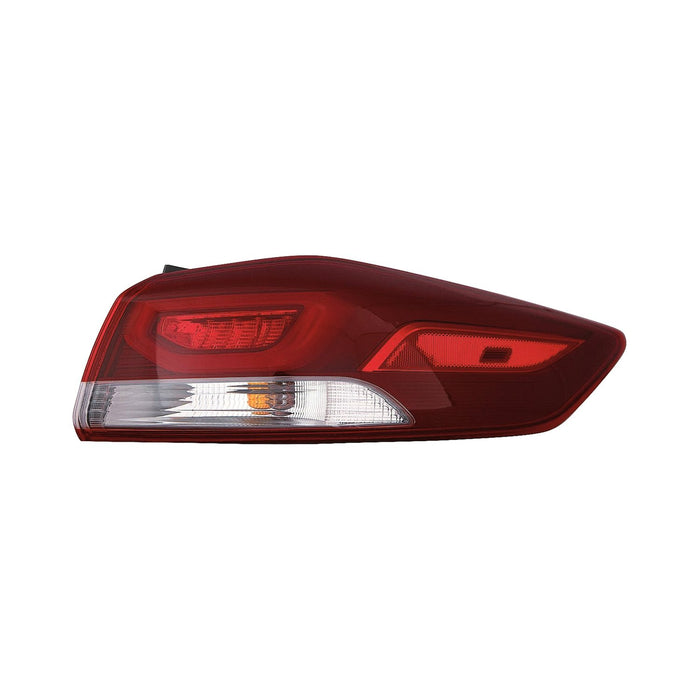 2017-2018 Hyundai Elantra Passenger Side Tail Light Assembly Led Type Outer 2L L4 - HY2805141-Partify-Painted-Replacement-Body-Parts