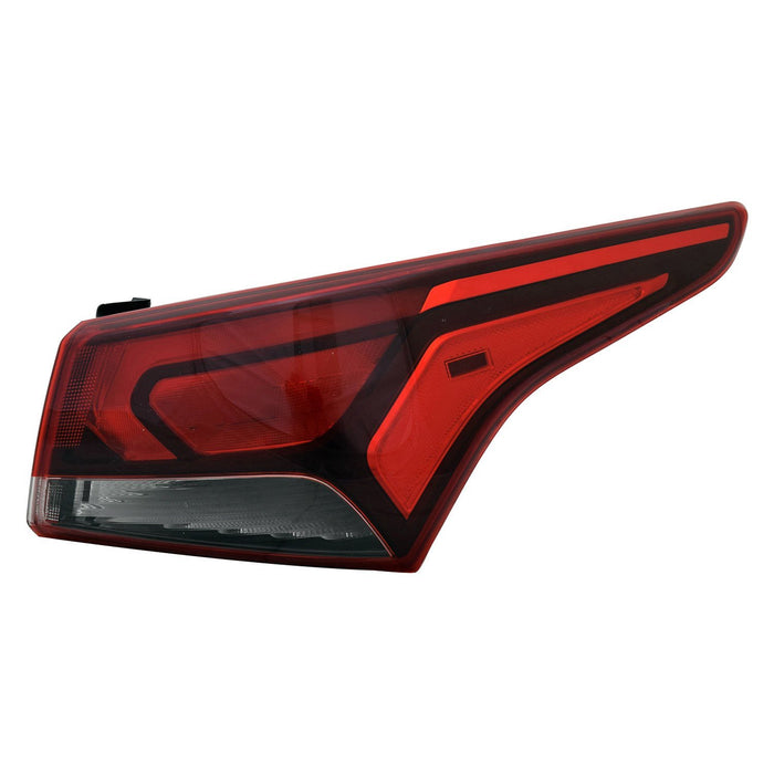 2018-2022 Hyundai Accent Passenger Side Tail Light Assembly Bulb Type Outer Sedan - HY2805156-Partify-Painted-Replacement-Body-Parts