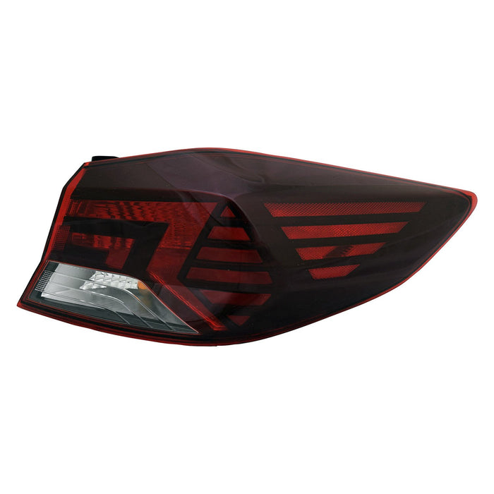 2019-2020 Hyundai Elantra Passenger Side Tail Light Assembly Usa Built Bulb Type Outer - HY2805159-Partify-Painted-Replacement-Body-Parts