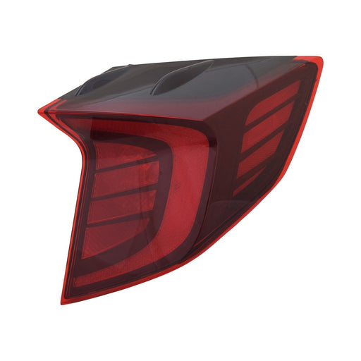 2020-2022 Hyundai Sonata Limited/Luxury/N Line/SEL Plus/Sport/Ultimate Passenger Side Tail Light Assembly Outer - HY2805163-Partify-Painted-Replacement-Body-Parts