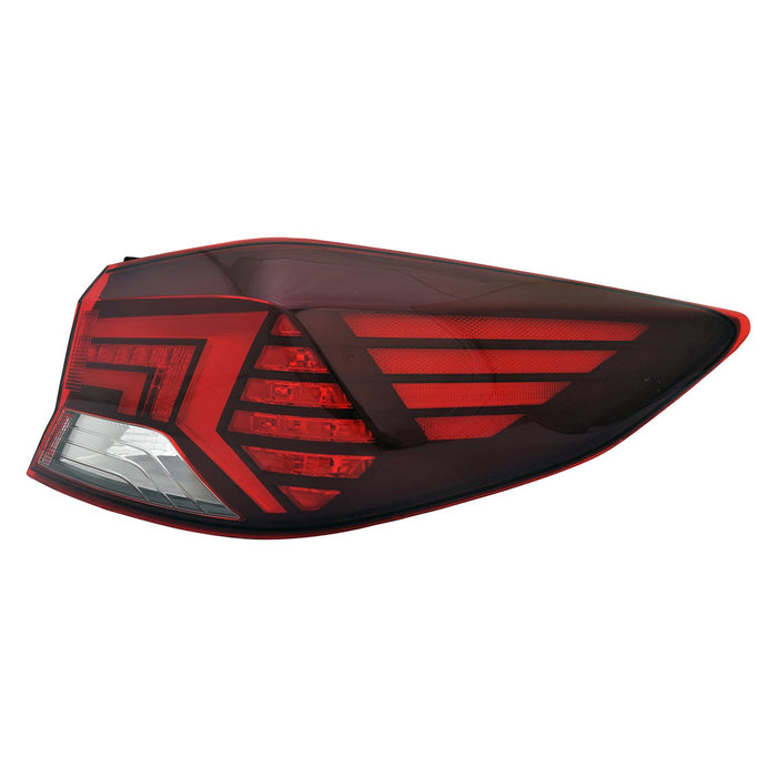 2019-2020 Hyundai Elantra Passenger Side Tail Light Assembly Led Outer - HY2805165-Partify-Painted-Replacement-Body-Parts