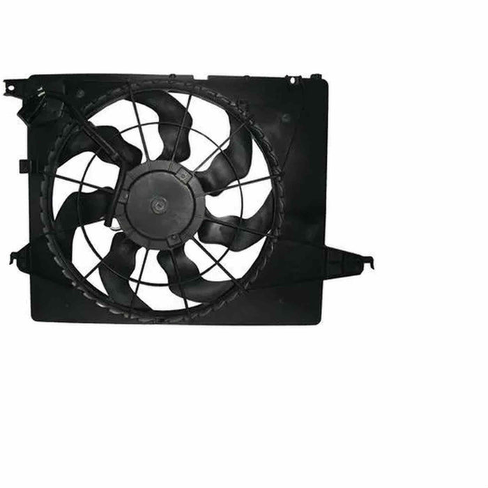 2021-2022 Hyundai Santa Fe Engine Cooling Fan Assembly 2.5L L4 Naturally Aspirated - HY3115180-Partify-Painted-Replacement-Body-Parts