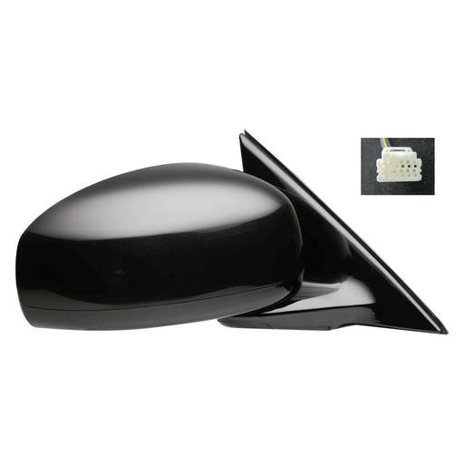 2007-2008 INFINITI G35 Passenger Side Door Mirror W/Sport Pkg W/Premium Pkg W/Cover Assembly - IN1321123-Partify-Painted-Replacement-Body-Parts