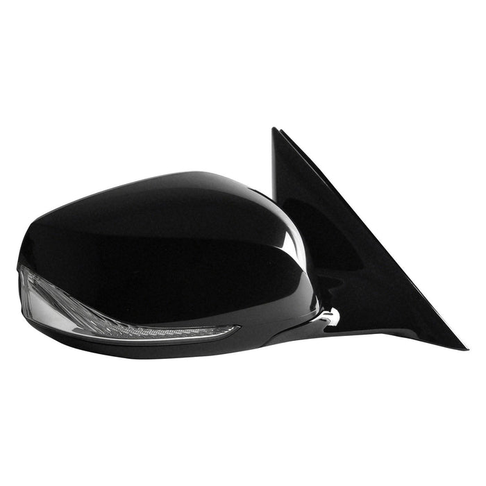 2014-2017 INFINITI Q50 Passenger Side Door Mirror W/O Around View Monitor W/Cover Assembly - IN1321129-Partify-Painted-Replacement-Body-Parts