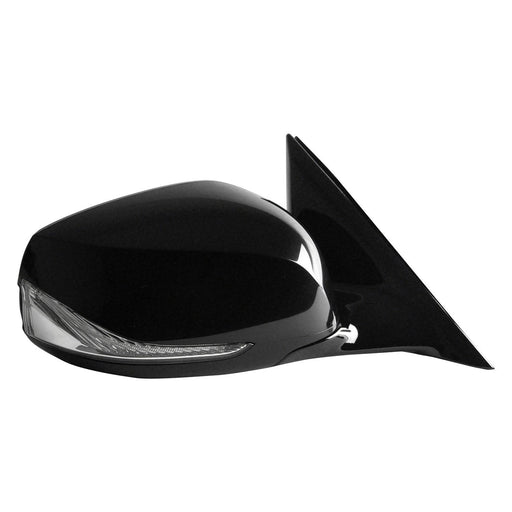 2014-2017 INFINITI Q50 Passenger Side Door Mirror W/O Around View Monitor W/Cover Assembly - IN1321129-Partify-Painted-Replacement-Body-Parts